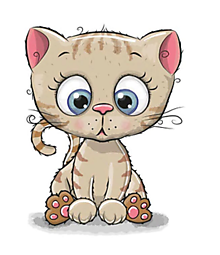 Galantéria - Nažehľovačka Okatá mačička 7,2x5,4cm (NZ224) - 10899523_