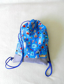Detské tašky - Školské vrecko - batoh, Morské tajomstvá - 10900862_