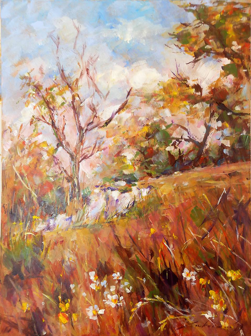 Prechádzka pod lesom