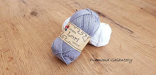 Galantéria - Lori natural (231 - Stredné sivá) - 10910937_