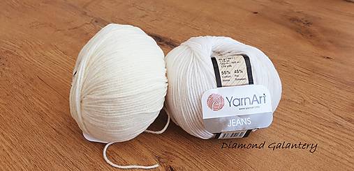 Galantéria - Yarn Art - Jeans (03 Smotanová) - 10911070_