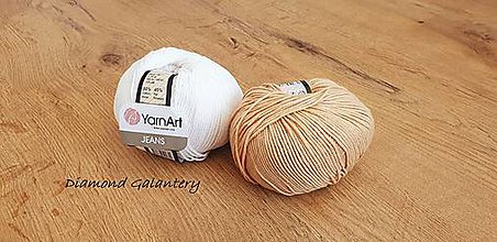 Galantéria - Yarn Art - Jeans (07 Béžová) - 10911073_