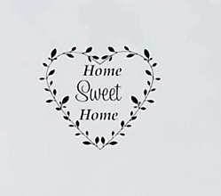Papier - Nálepka Home Sweet Home - 10913002_