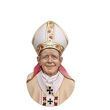 Sochy - Pápež Sv. Ján Pavol ll Reliéf - 10917235_