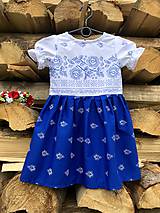 Detské oblečenie - Detské folklórne šaty Lilka - 10921716_