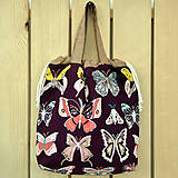Iné tašky - Motýľová taška ~ tvoritaška + nákupná - 10922314_