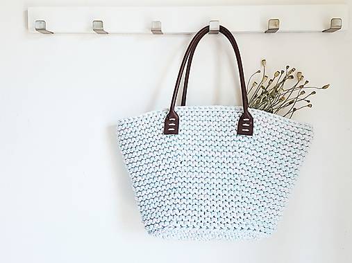 Kabelky - Oválna kabelka - mint (Natur) - 10922751_