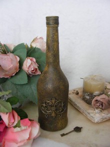 Nádoby - Vintage fľaša ... - 10927016_