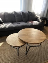 Nábytok - TANA stolová podnož (priemer 60, výška 38 cm - Biela) - 10930285_
