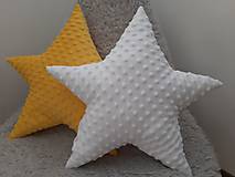 Detský textil - Vankúš hviezda ... minky - 10934344_