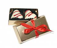 Darčeky pre svadobčanov - Mini bonboniérka s pralinkami - 10936252_