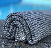 Úžitkový textil - Ľanový vaflový uterák - 10937297_
