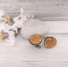 Pánske šperky - Manžetové gombíky "Svarožič" (odber 10 a viac kusov) - 10939644_