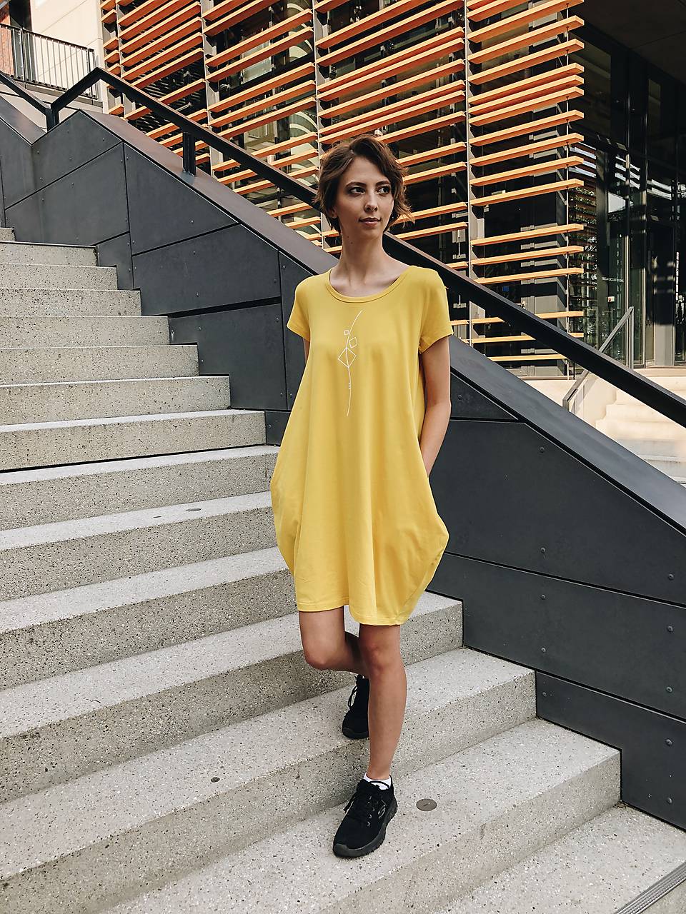 Šaty balónový strih M08-el-IO35