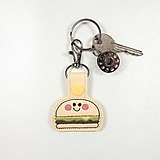 Kľúčenky - Prívesok hamburger - 10941935_