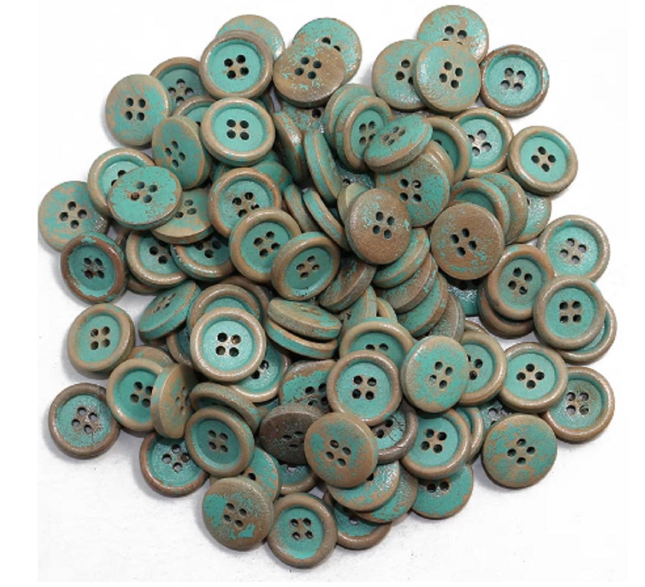 G102 Gombík drevený vintage 1,5 cm