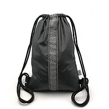 Batohy - Koženkový ruksak SILVER FOLK - 10950172_