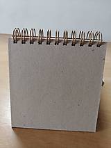 Papiernictvo - Zápisník, poznámkový blok, Pani Zima, meluzína - 10952968_