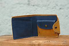 Pánske tašky - Kožená peňaženka VI. •Alatyr• - 10959320_