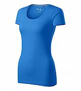 Topy, tričká, tielka - Tričko dámske - Sova lesná (L - Modrá) - 10958823_