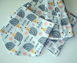 Detský textil - slintáčiky na nosič - 10962932_