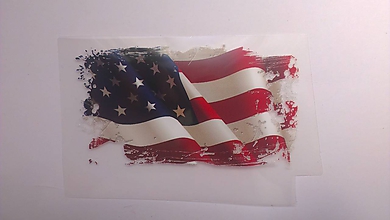 Galantéria - Nažehľovačka Vlajka USA 8,5x4,5cm (NZ176) - 10972708_
