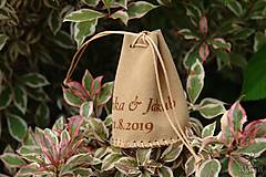 Peňaženky - Kožený mešec •80• s venovaním - 10979456_