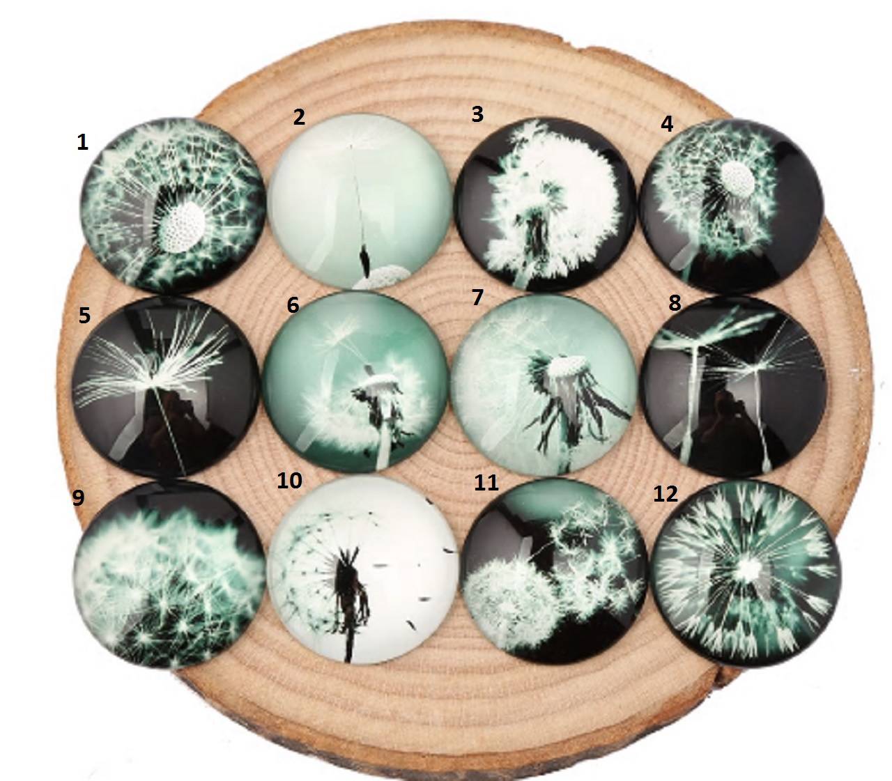 KA101 Kabošon púpavy 12 mm