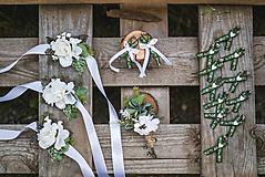 Svadobné pierka - Romantické svadobné pierko - 10982292_