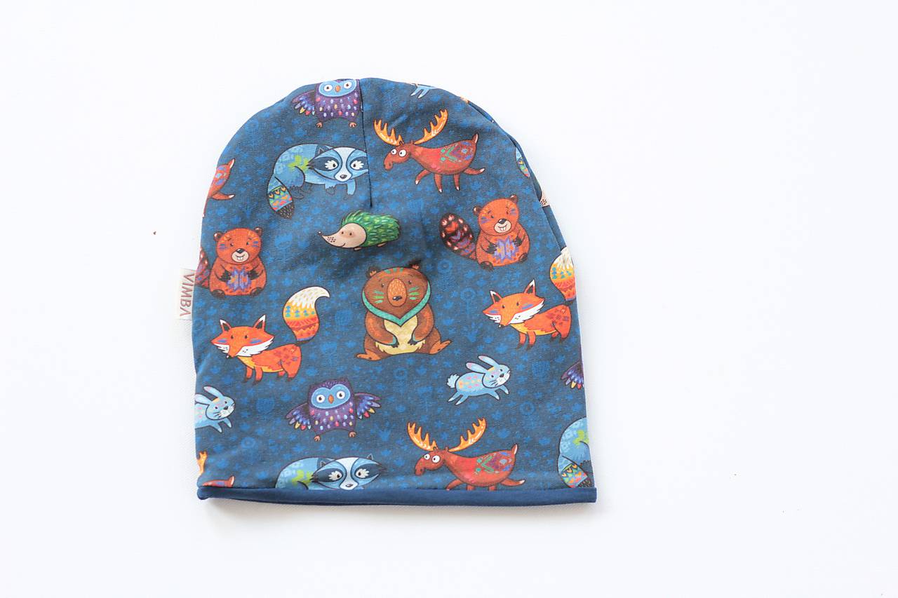 Dvojvrstvová čiapka"wild life"