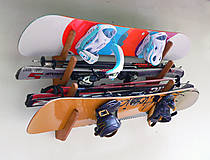 Nábytok - Držiak na lyže a snowboardy UNI - 10985807_