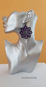 Náušnice - Korálkové náušnice Mexican earrings, Mexican folk art.... - 10984713_