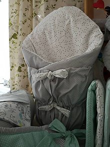 Detský textil - Súprava do postieľky - Fresh Mint - 10987643_