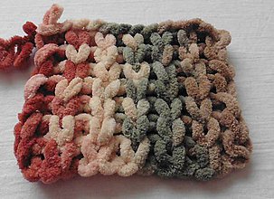 Detský textil - Jemnučká a ľahká detská deka  (deka color mix khaki, tehlová, béžová) - 10987839_