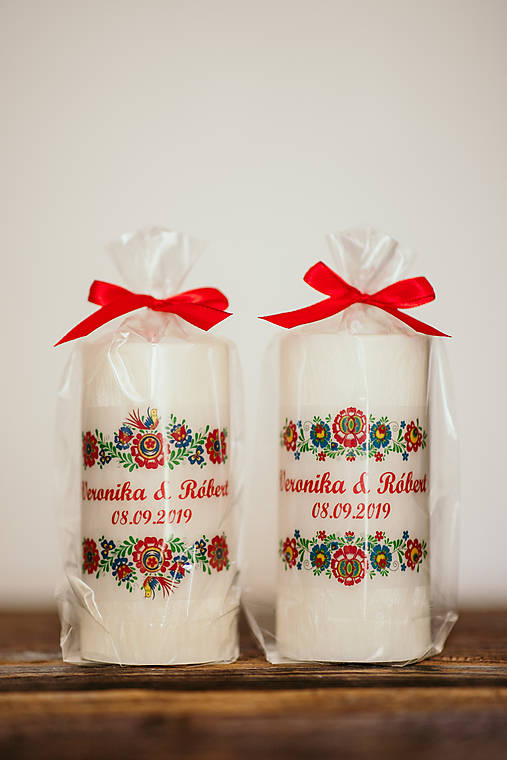 Sviečka pre mladomanželov - Folklórna