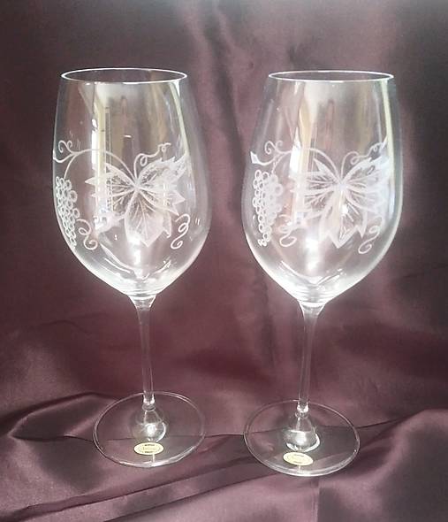 Nádoby - Vínové poháre - 11003894_