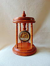 Hodiny - Vyrezávané drevené hodiny - 11003770_