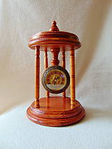 Hodiny - Vyrezávané drevené hodiny - 11003778_