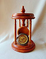 Hodiny - Vyrezávané drevené hodiny - 11003781_