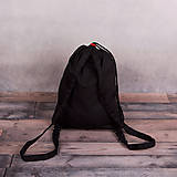 Batohy - Vyšívaný ruksak - slnečnica - 11004411_
