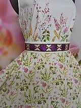 Šaty - Maľované šaty " Lesná lúka " - 11009068_