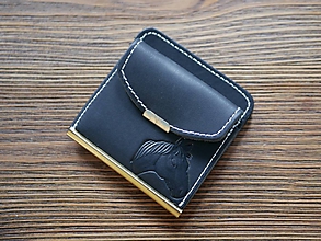 Peňaženky - Kožená dolarovka - klasik - 11009533_