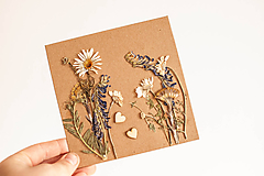 Papiernictvo - Bylinková pohľadnica " full floral" - 11011521_