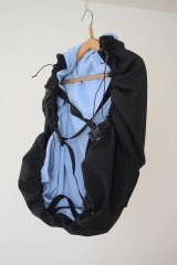 Detský textil - softshellová kapsa s odopínateľným flisom bez aplikácie s vykrojeným vreckom (Tyrkysová) - 11014310_