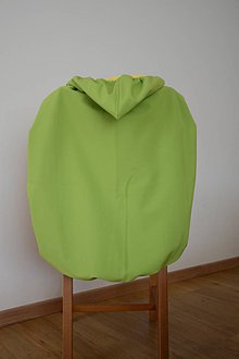 Detský textil - softshellová ochranná kapsa s odopínateľným flisom bez vrecka - 11014276_