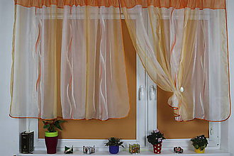 Úžitkový textil - Záclona Joana - 11013629_