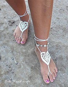 Náramky - Háčkované "Barefoot"ozdoby na bosé nohy... - 11020844_