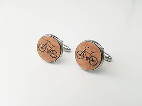 Pánske šperky - Manžetové gombíky - bicykle (Bicykel) - 11021859_