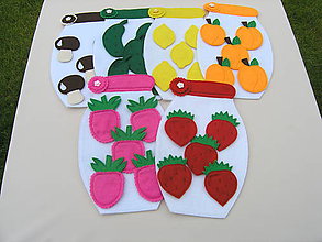 Hračky - Edukačné hračky zelenina - ovocie - 11026631_