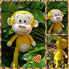 Hračky - Opička Zoja - 11028959_